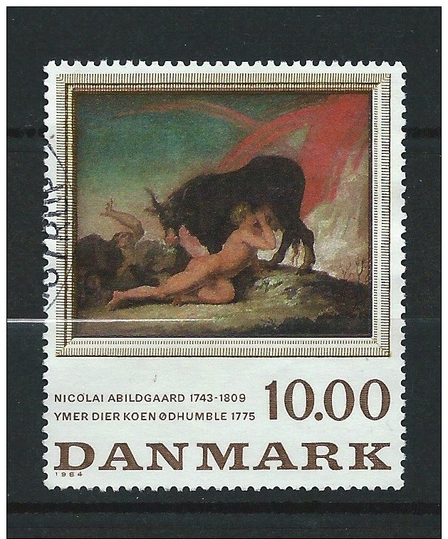 DANEMARK - N° 823 - Tableaux De Peintres Danois - O - Oblitérés