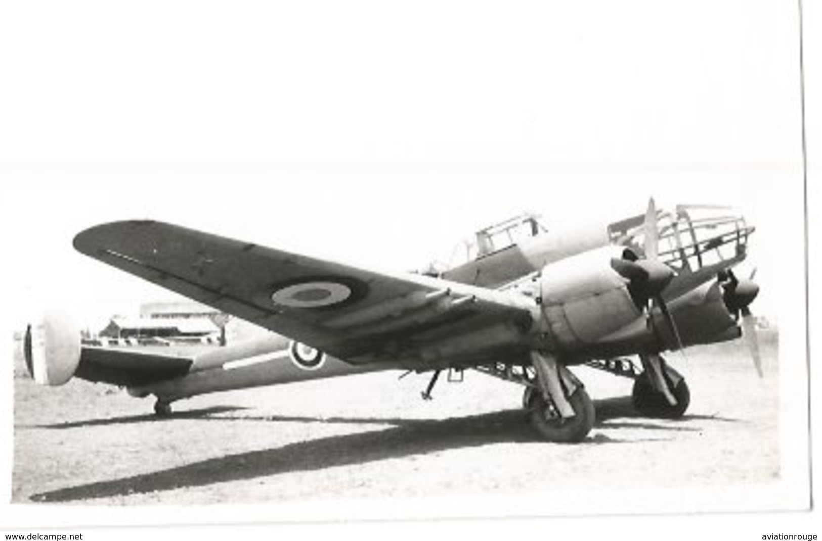 PHOTO AVION POTEZ  63 11   10X7CM - 1939-1945: 2ème Guerre