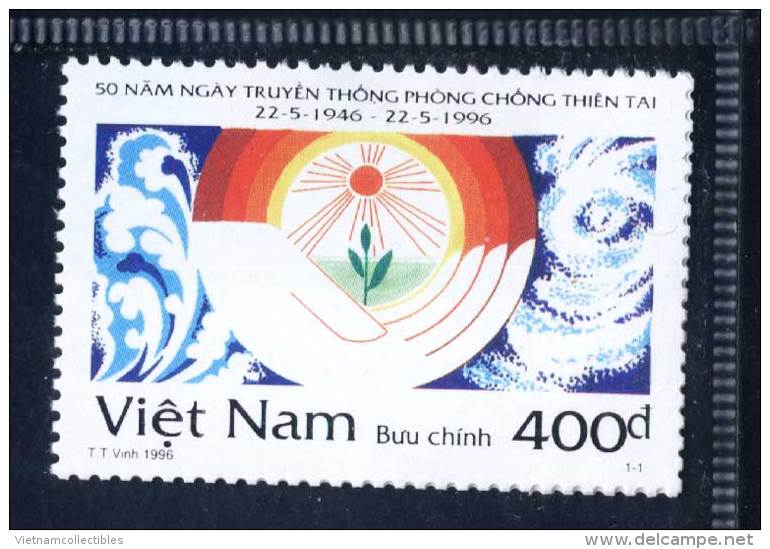 Vietnam Viet Nam MNH 1996 : 50th Ann. Of Traditional Day For Flood And Storm And Natural Calamity Reduction (Ms733) - Viêt-Nam