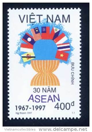 Vietnam Viet Nam MNH Perf Stamp 1997 : 30th Foundation Anniversary Of ASEAN (Ms762) - Viêt-Nam