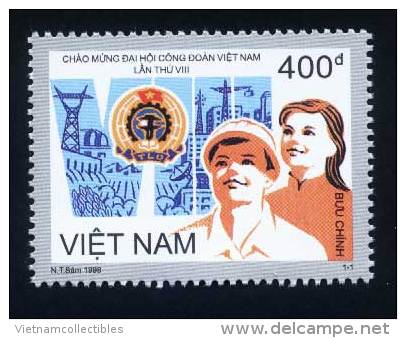 Vietnam MNH Perf Stamp 1998 : 8th Congress Of Viet Nam Federation Trade Union (Ms790) - Viêt-Nam