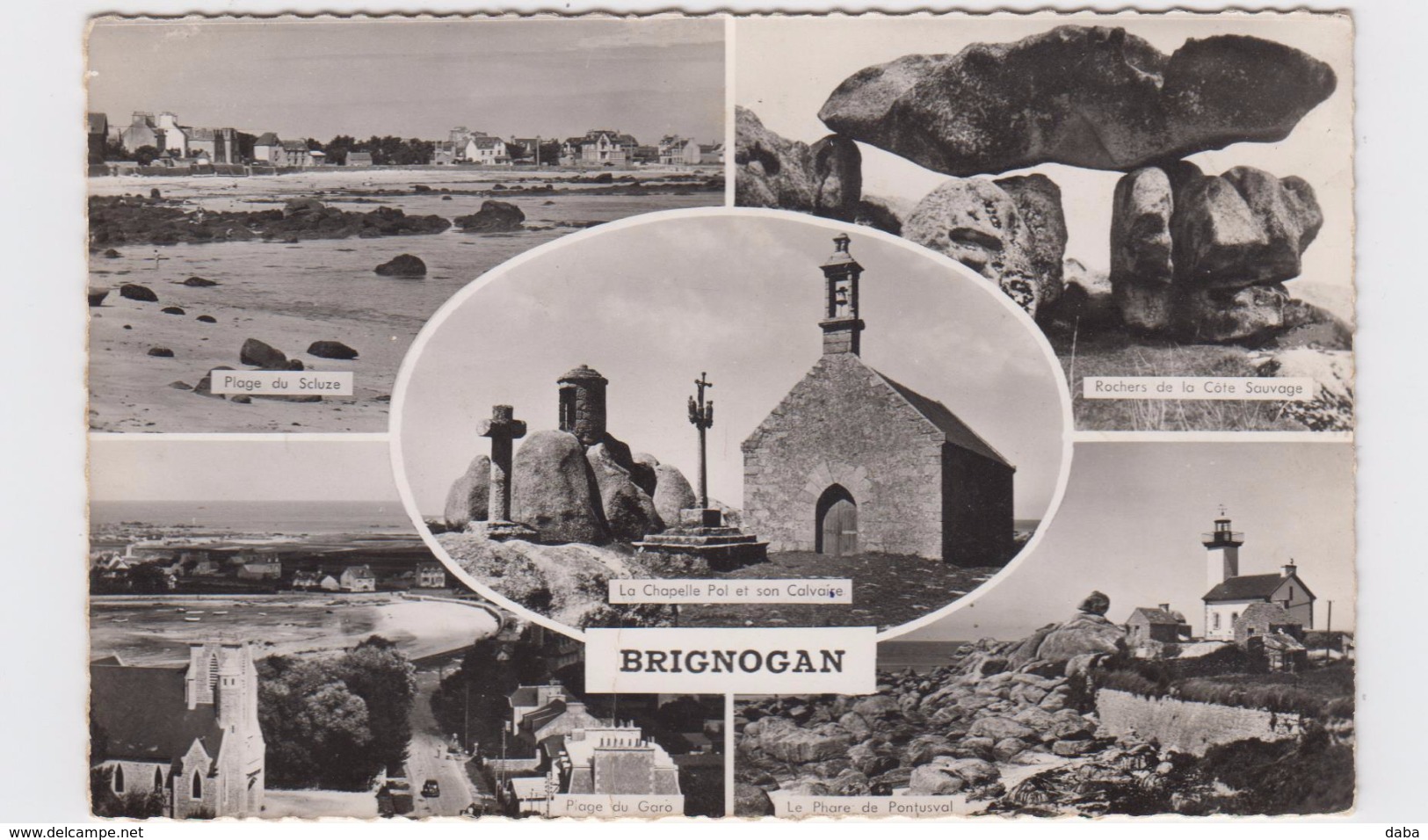 Brignogan. Multivues. - Brignogan-Plage