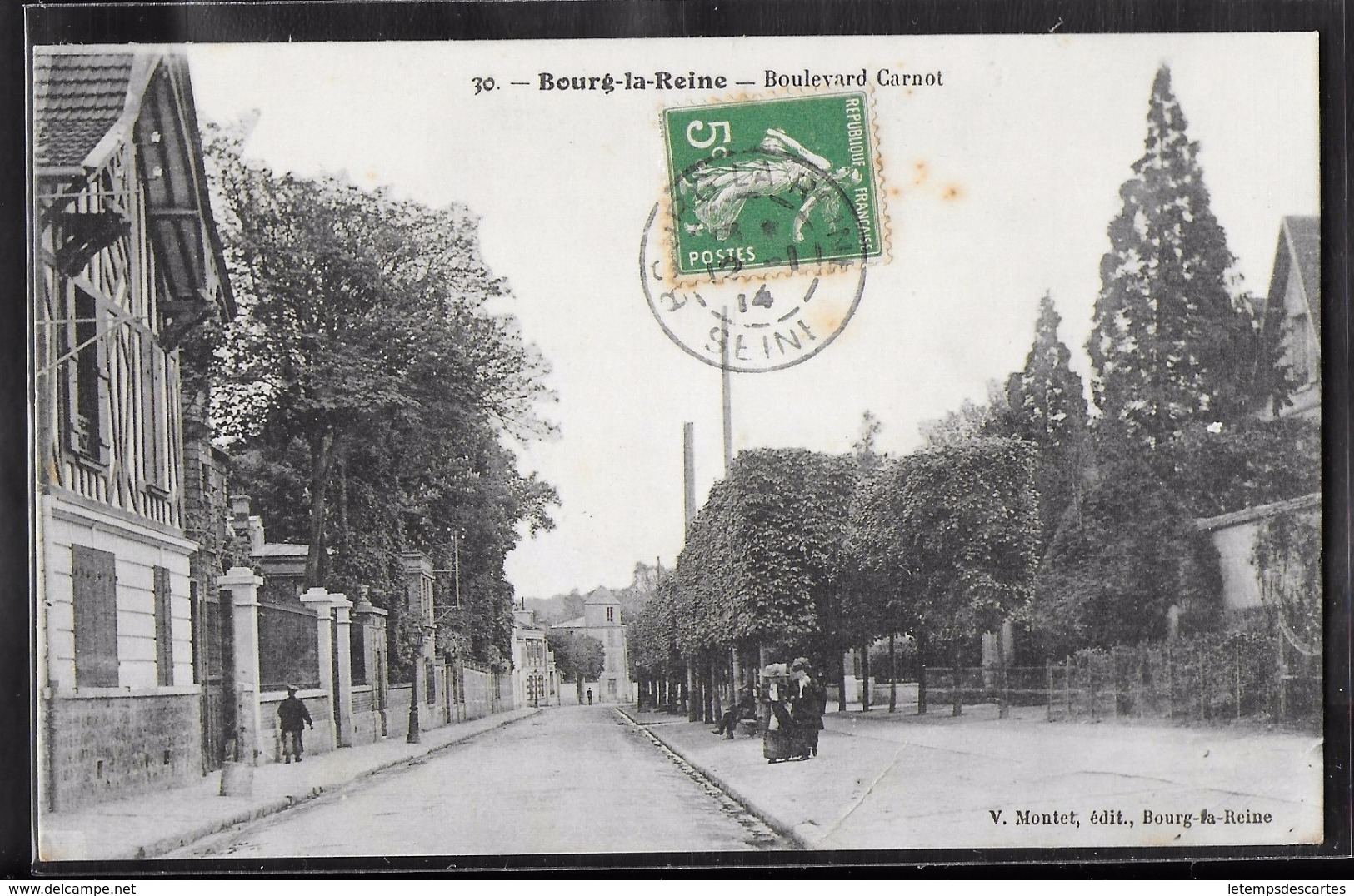 CPA 92 - Bourg-la-Reine, Boulevard Carnot - Bourg La Reine