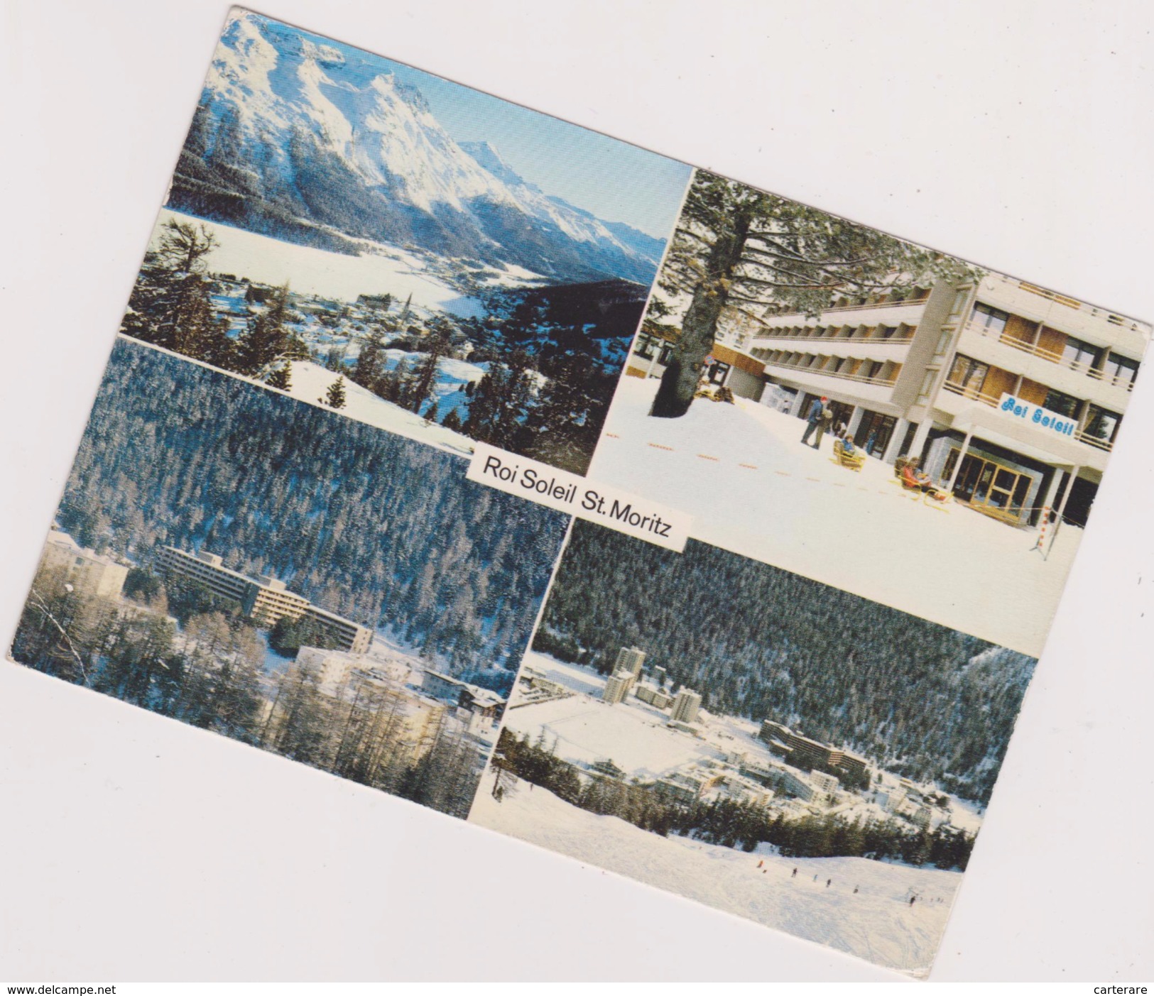 SUISSE,HELVETIA,SWISS,SCH WEIZ,SVIZZERA,SWITZERLAND ,GRISONS,SAINT  MORITZ,photo Montage - Mon