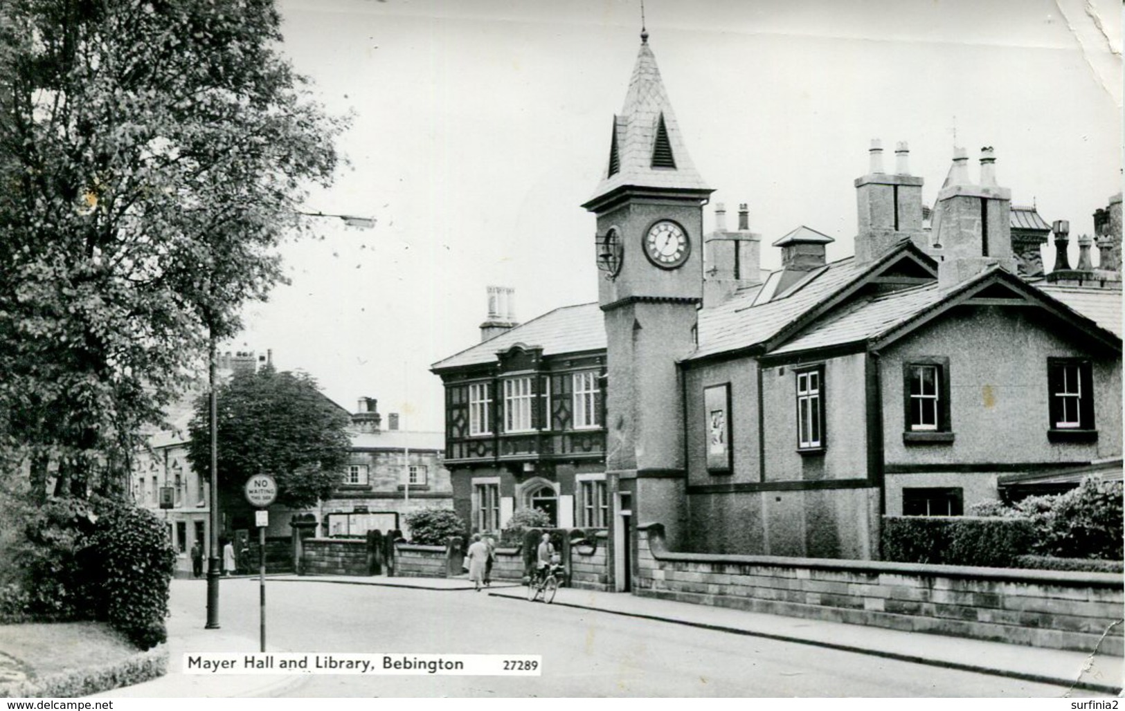 MERSEYSIDE - BEBINGTON - MAYER HALL AND LIBRARY RP Me377 - Other & Unclassified