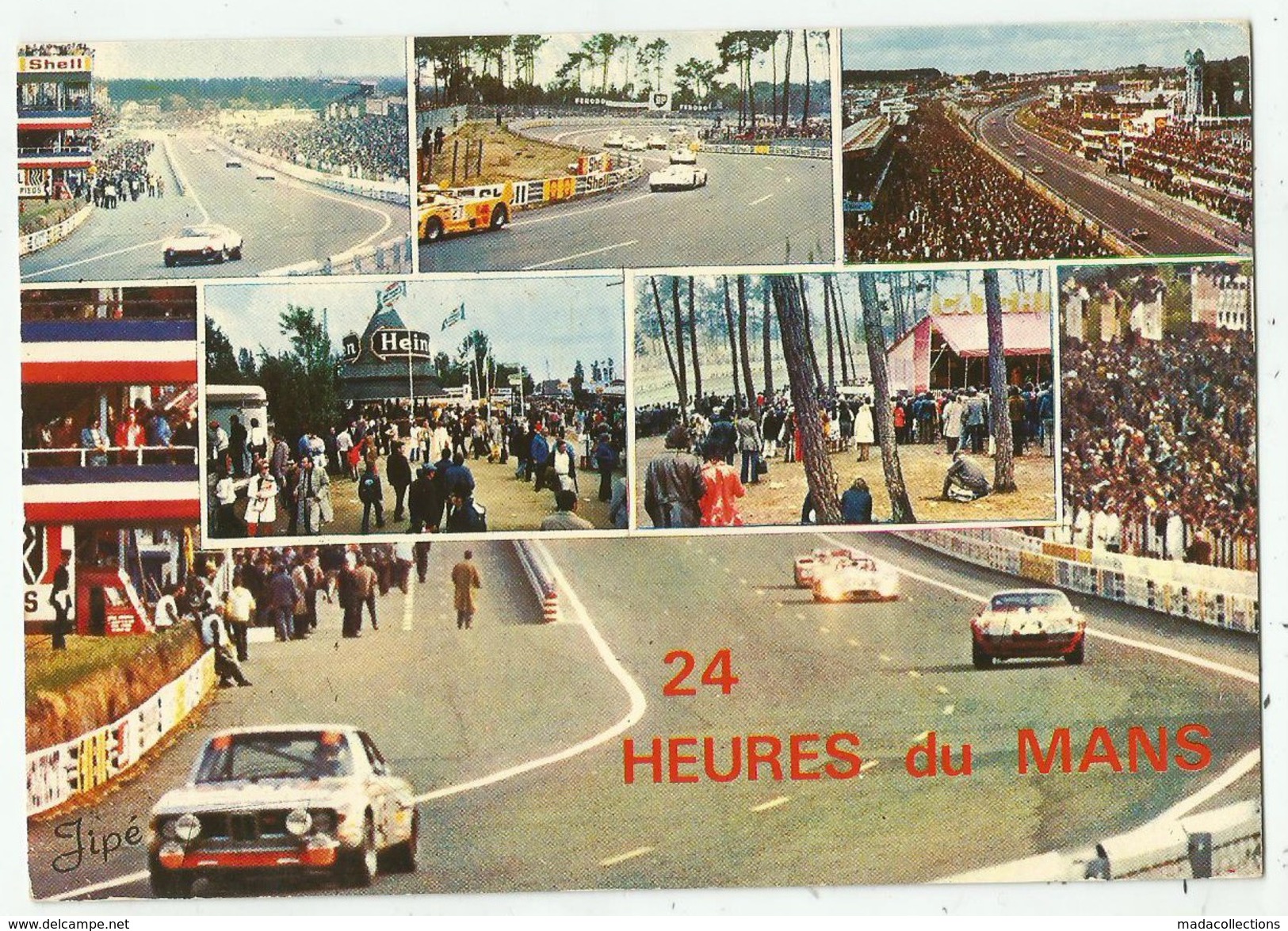 24 Heures Du Mans - Multi Vues  CPM - Le Mans