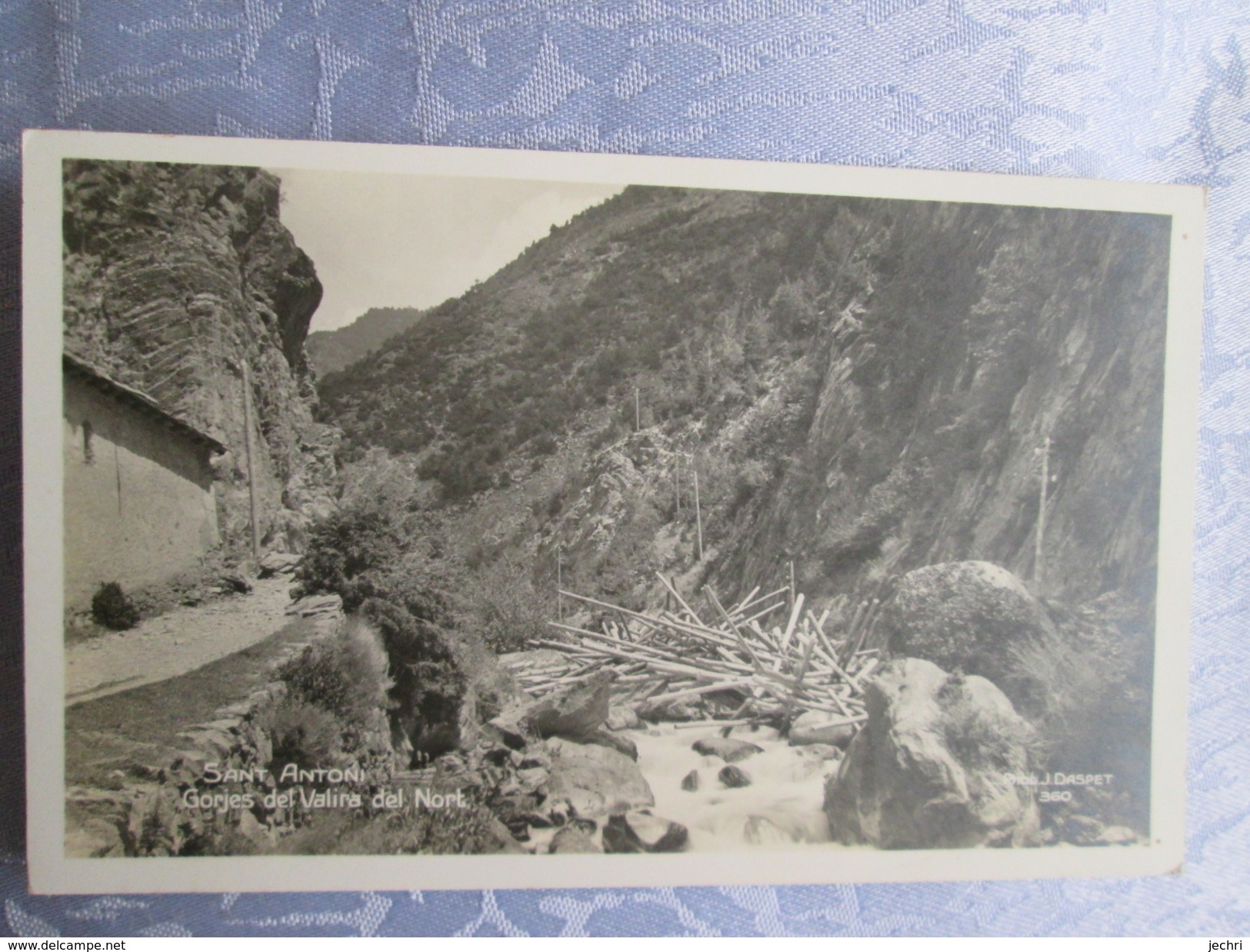 SANT ANTONI . GOJES DEL VALIRA DEL NORT . CARTE PHOTO - Other & Unclassified