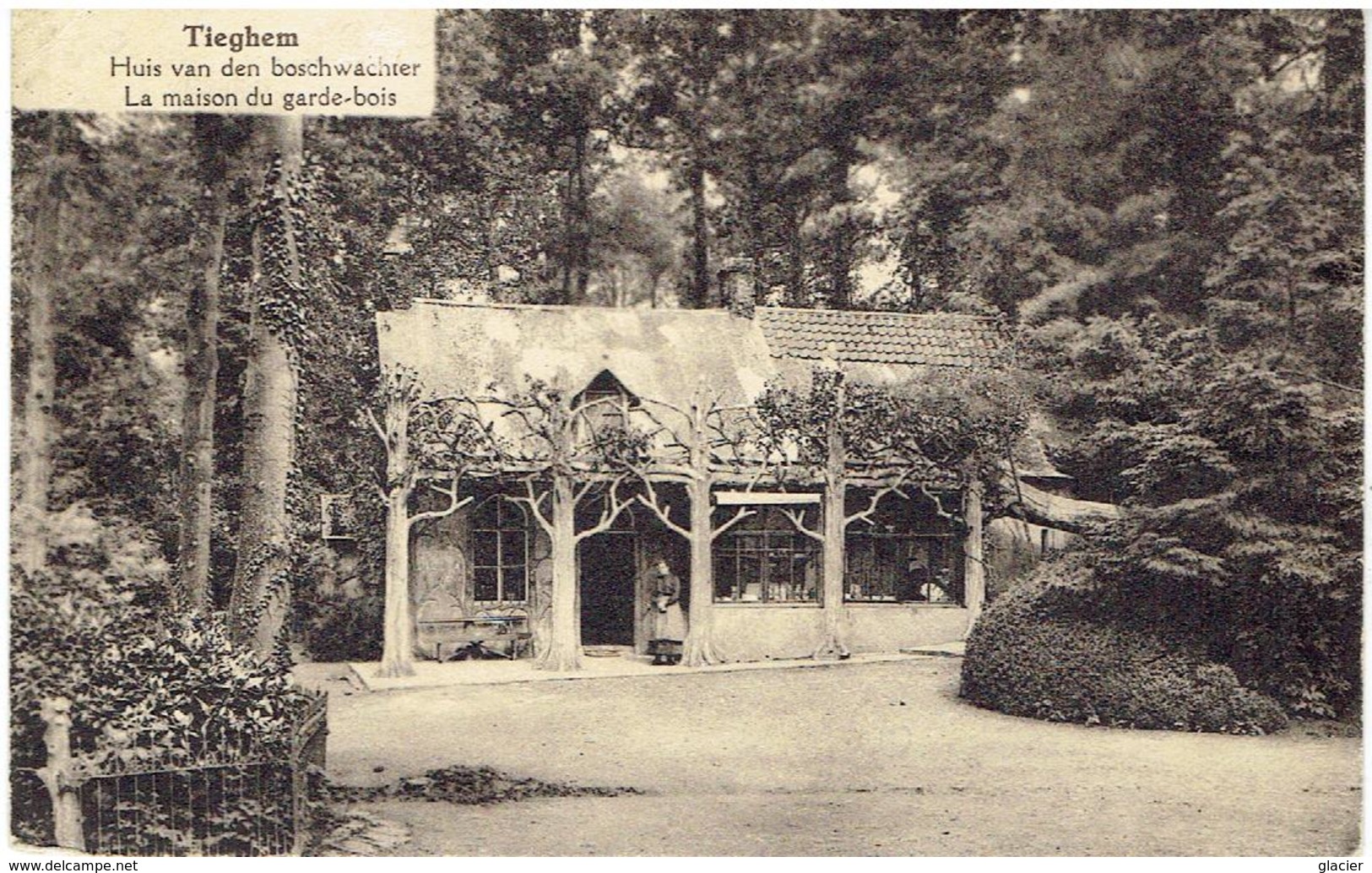 TIEGHEM - Anzegem - Huis Van Den Boschwachter - La Maison Du Garde-bois - Anzegem