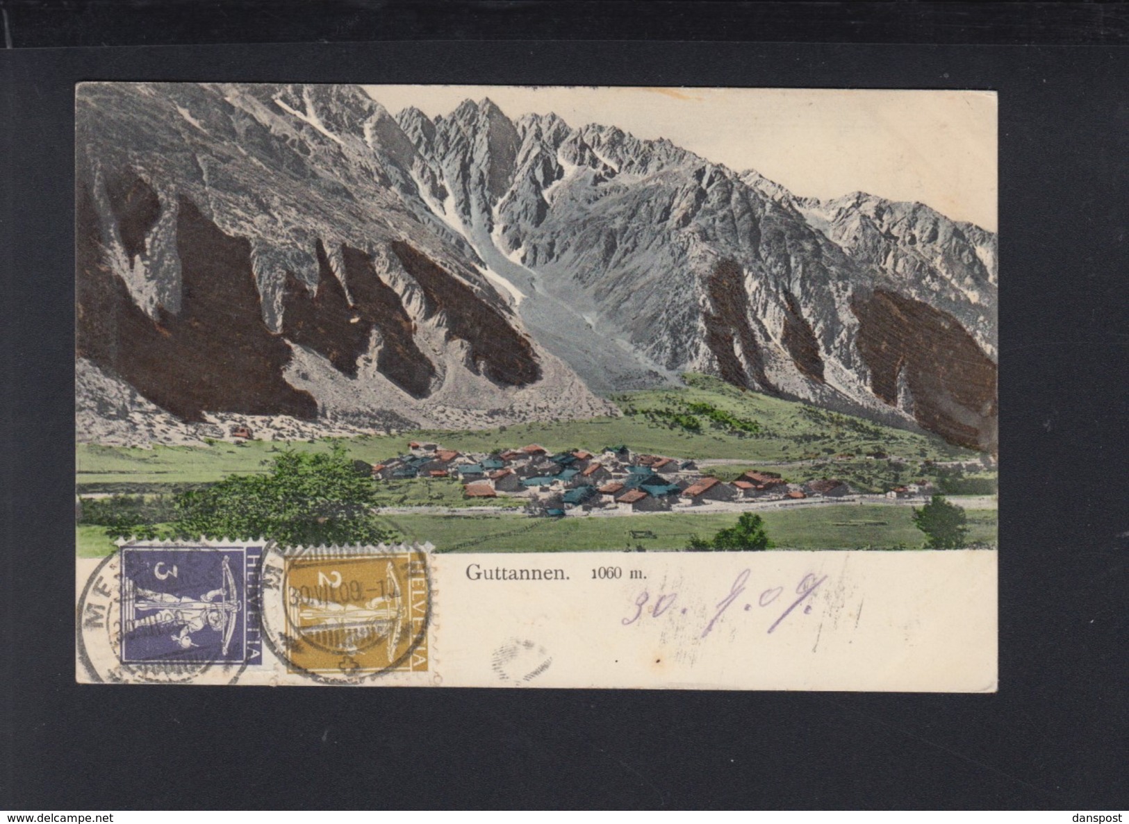 Schweiz AK Guttannen 1909 - Guttannen