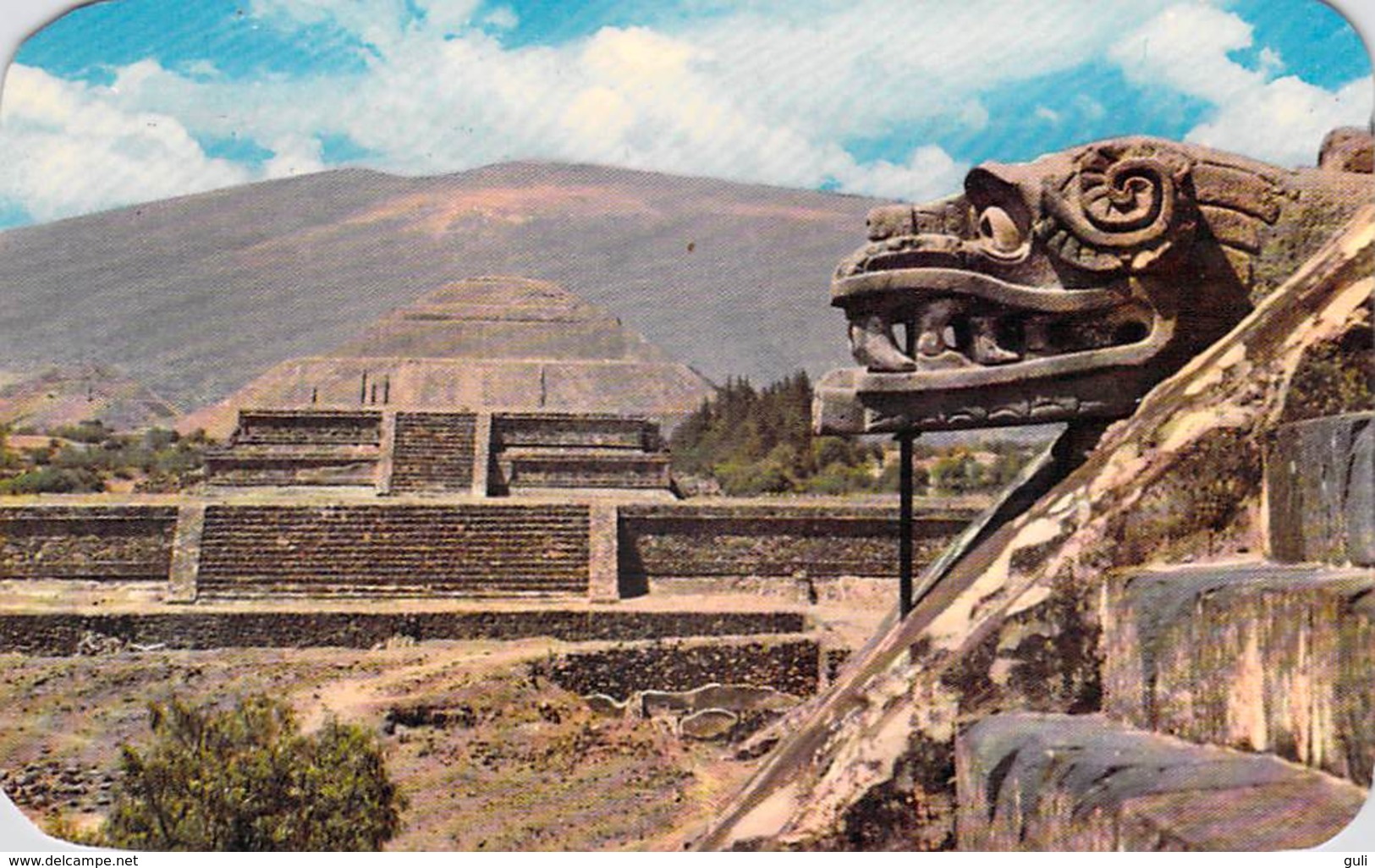 MEXICO Mexique Panoramica Zona Arqueologica De SAN JUAN TEOTIHUACAN MEXICO (Archéologie )  *PRIX FIXE - Mexique