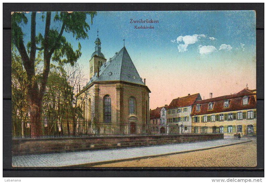 Allemagne, Zweibrücken, Karlskirche - Zweibruecken