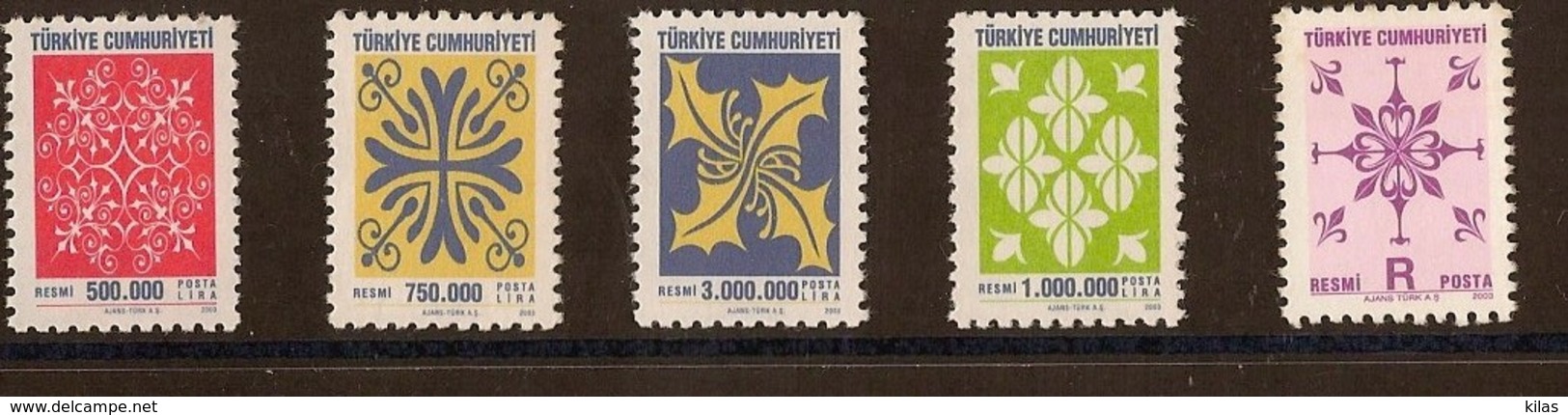 TURKEY 2003 Service Stamp MNH - Strafport