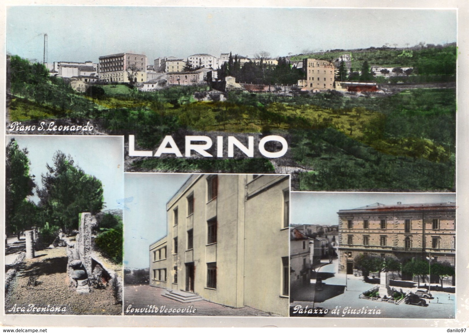 1958 CARTOLINA LARINO - Campobasso