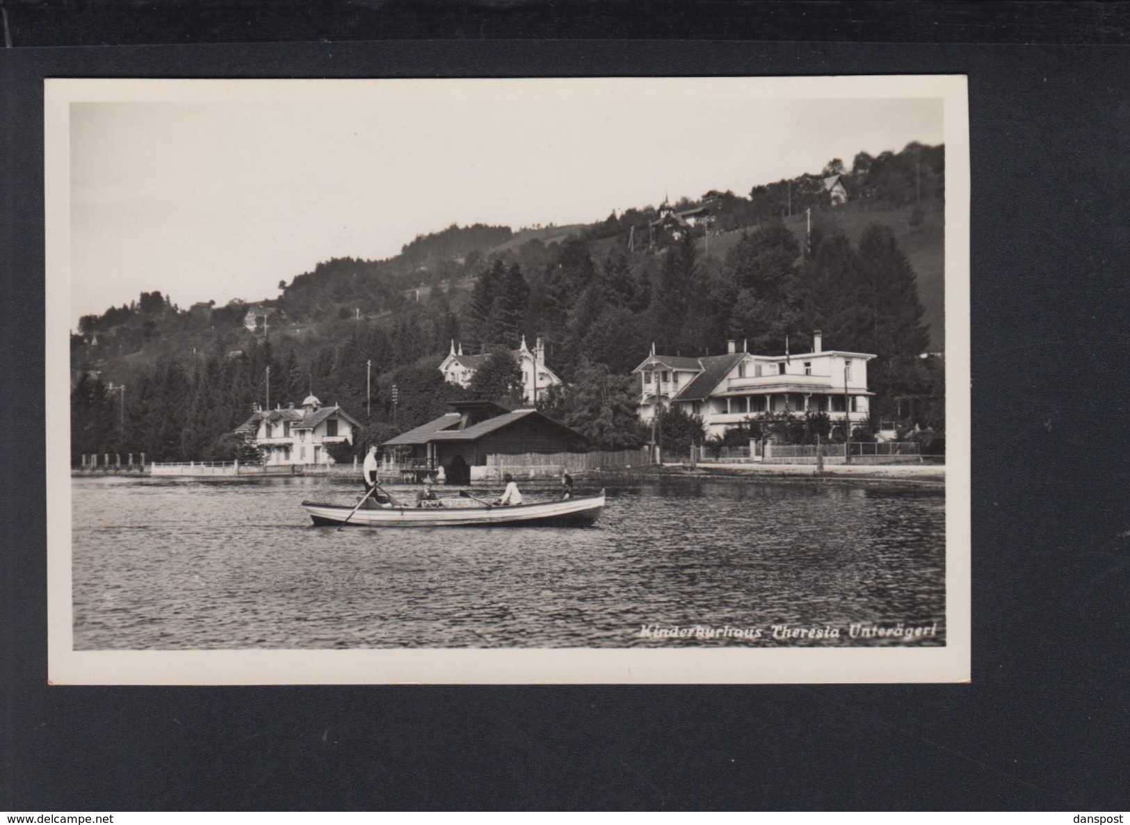 Schweiz AK Unterägeri Kinderkurhaus Theresia 1943 - Unterägeri