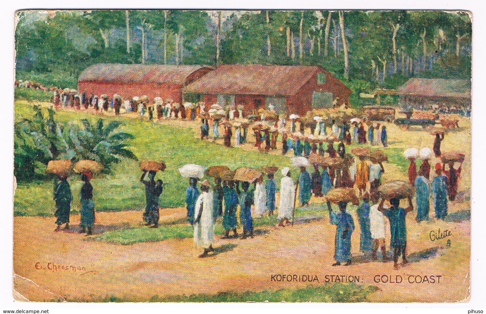 AFR-1029    GHANA / GOLD COAST : Koforidua Station - Ghana - Gold Coast