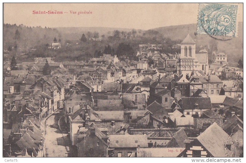 Saint-Saëns 89 - Vue Générale - 1906 - Autres & Non Classés