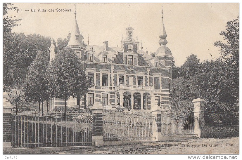 Belgique - Spa - Villa Des Sorbiers - Précurseur - Spa