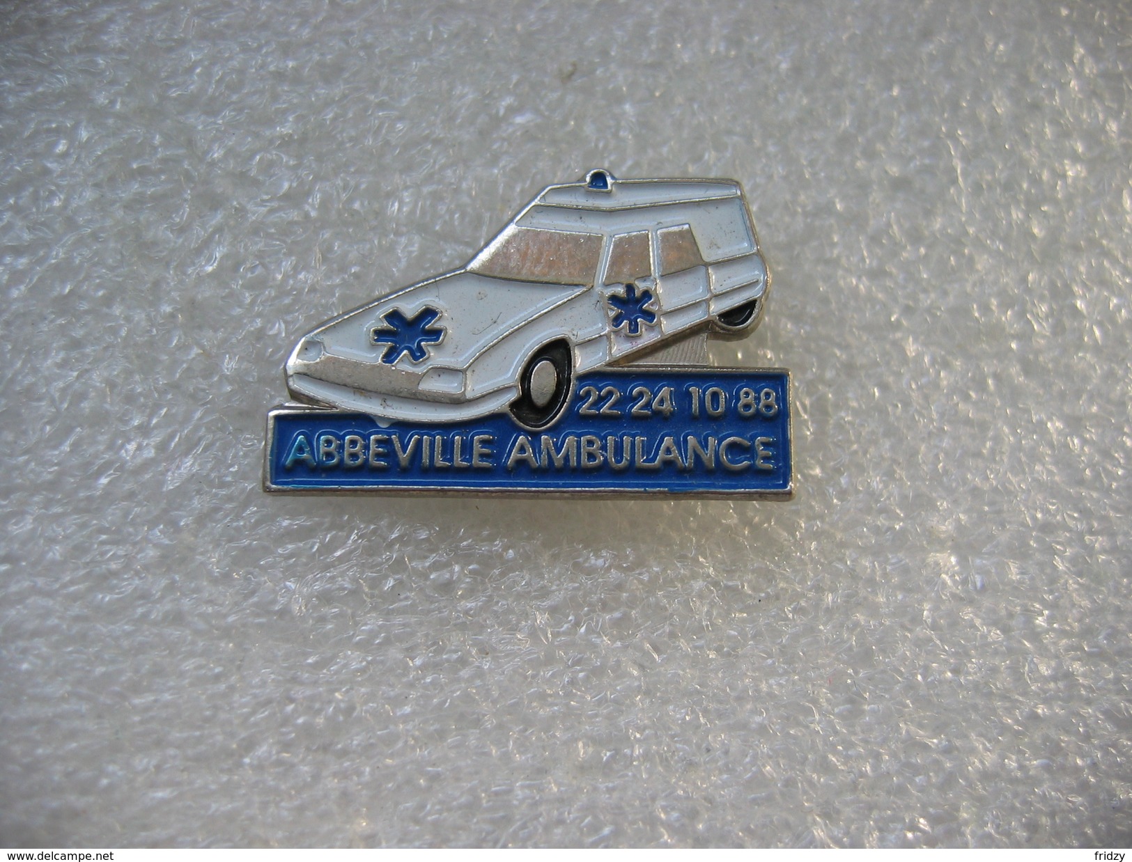 Pin's Médical: Abbeville Ambulance, Citroen CX - Medizin