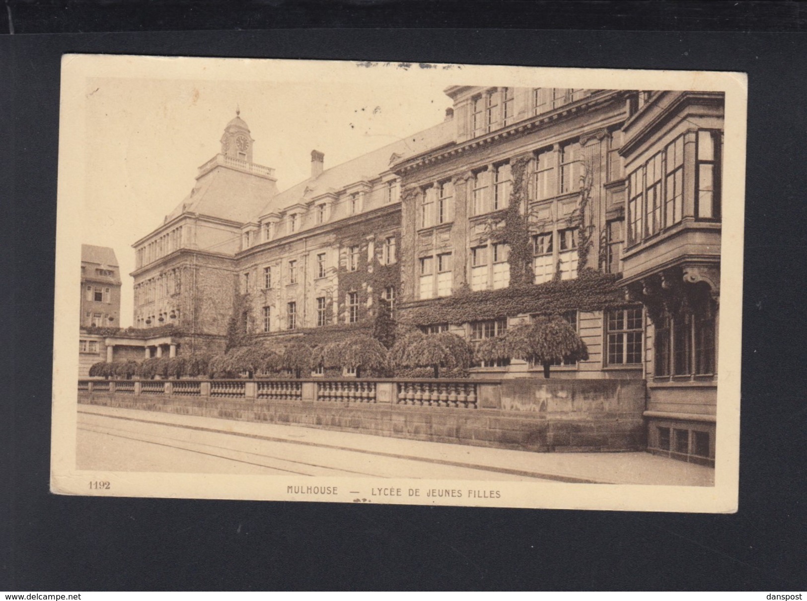 Frankreich AK Mulhouse 1928 Nach Wasserbillig Berchem Luxemburg - Covers & Documents