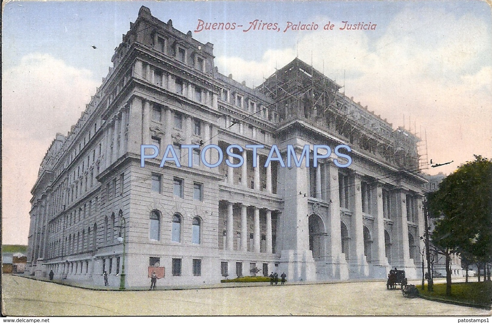 68959 ARGENTINA BUENOS AIRES PALACIO DE JUSTICIA POSTAL POSTCARD - Argentina