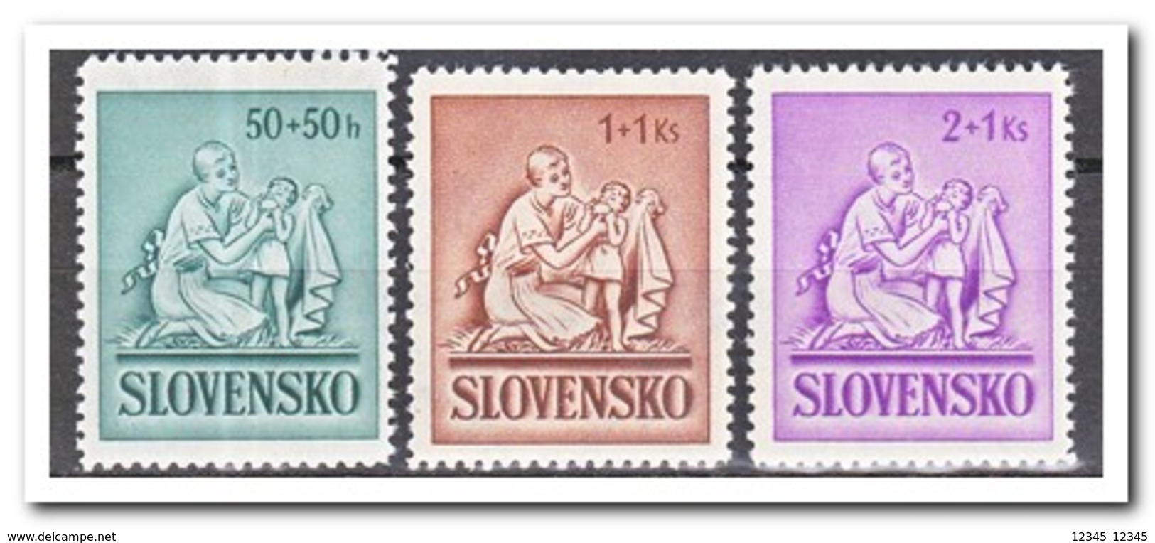 Slowakije 1941, Postfris MNH, Childcare - Ongebruikt