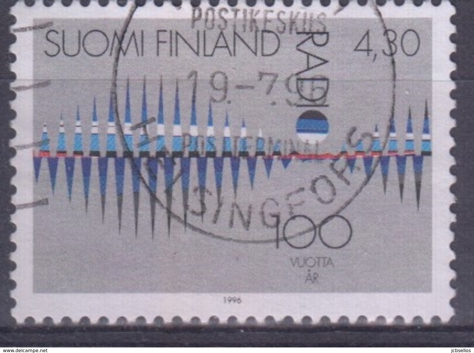 FINLANDIA 1996 Nº 1303 USADO - Usati