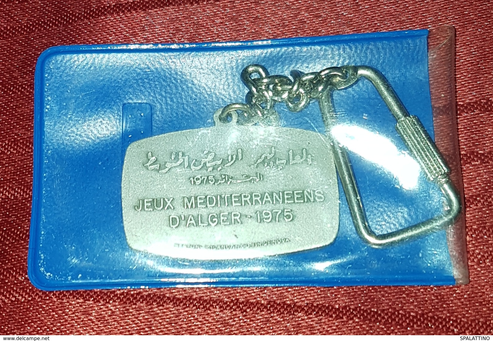 MEDITERRANEAN GAMES ALGERIA 1976. GREAT KEYCHAIN, BERTONI MILANO - Other & Unclassified