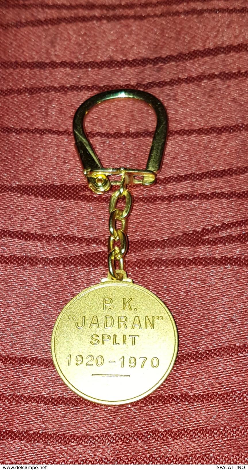 JADRAN SPLIT, SWIMMING CLUB, OLD KEYCHAIN FOR 50 ANNIVERSARY 1920- 1970 - Zwemmen