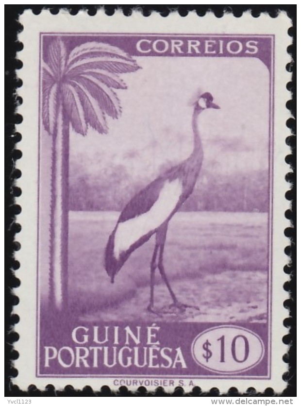 PORTUGUESE GUINEA - Scott #259 Crowned Crane / Mint NH Stamp - Portuguese Guinea