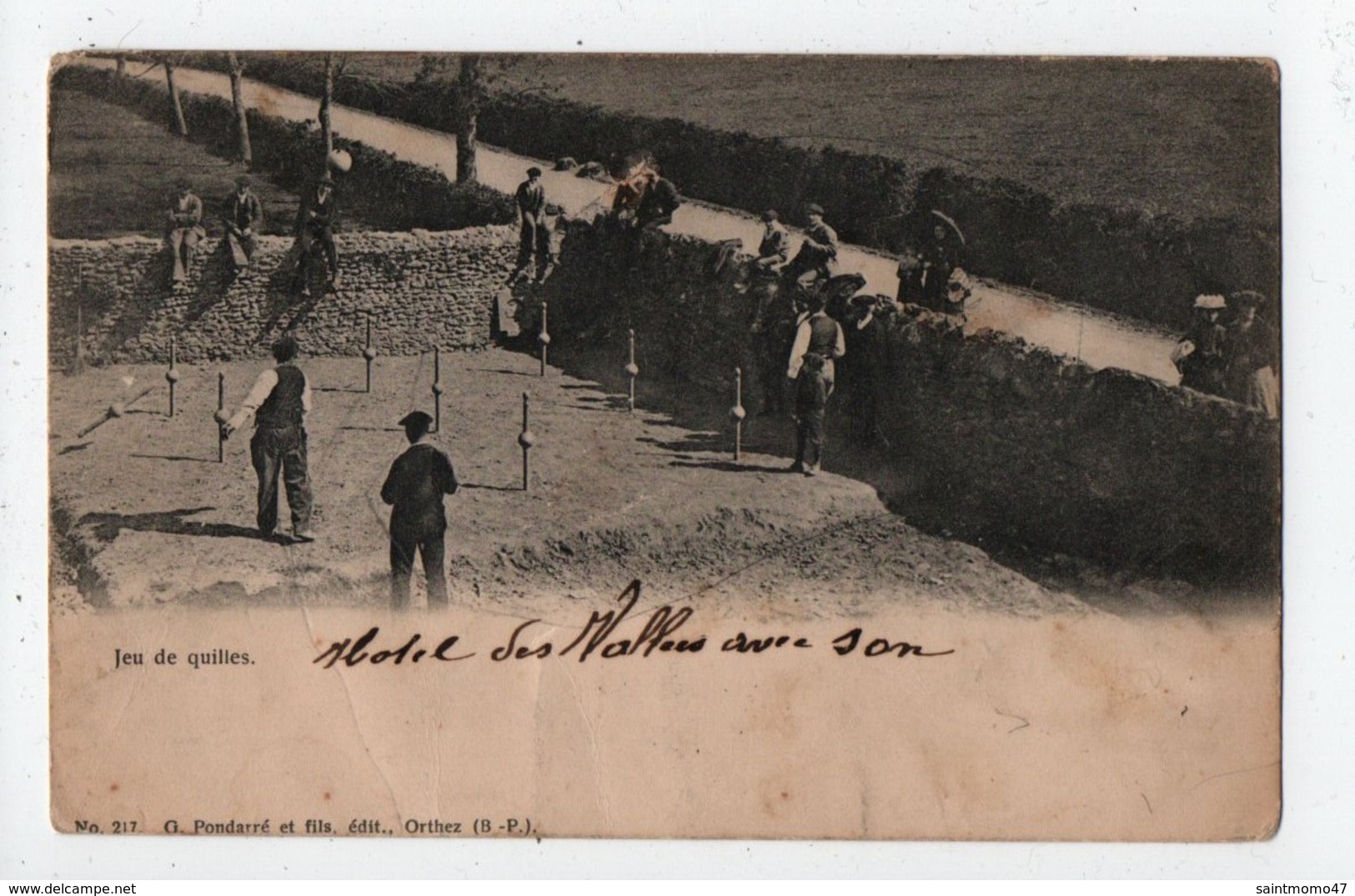 64 - Béarn . Jeu De Quilles De Neuf - Réf. N°443 - - Bearn