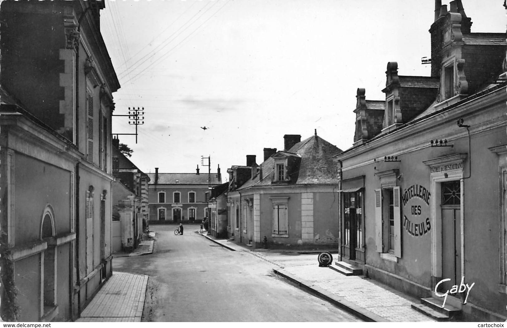 72 - Ecommoy - Rue Du Général Leclerc - La Gare - ( Hôtellerie Des Tilleuls ) - Ecommoy