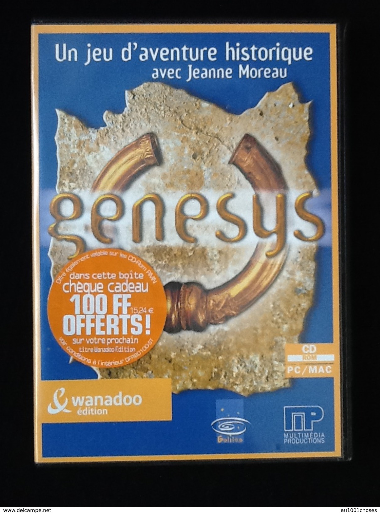Genesys Un Jeu D' Aventure Historique Avec Jeanne Moreau - Jeux PC