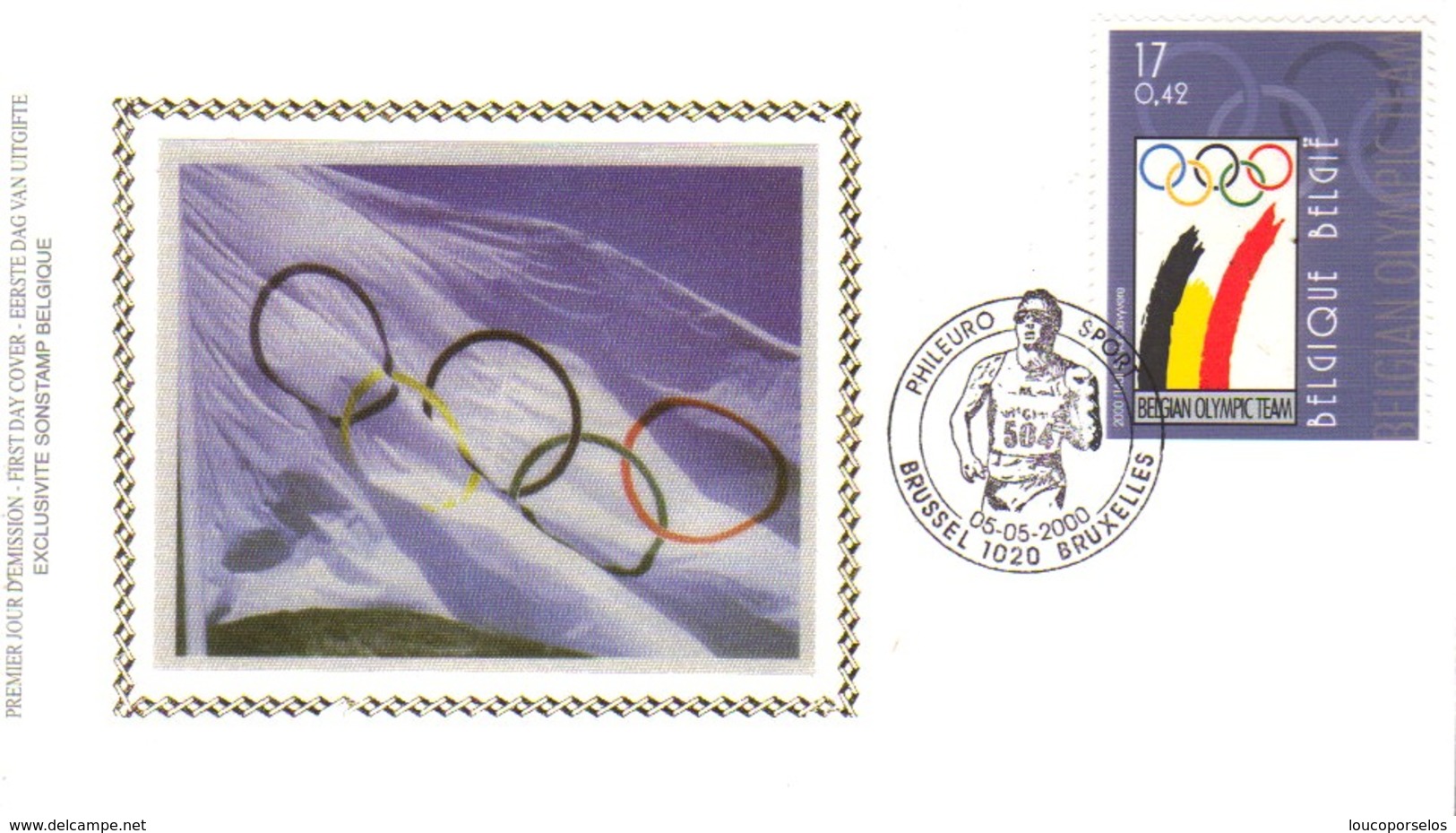 01478 Bélgica Fdc 2906/08 Jogos Olímpicos Paraolimpíadas - 1991-2000