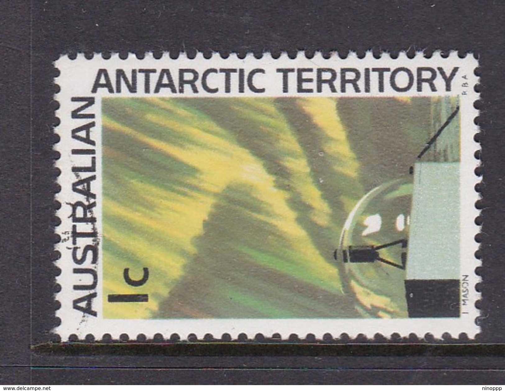 Australian Antarctic Territory  S 8 1966 DecimAl Definitives 1c Aurora Used - Used Stamps