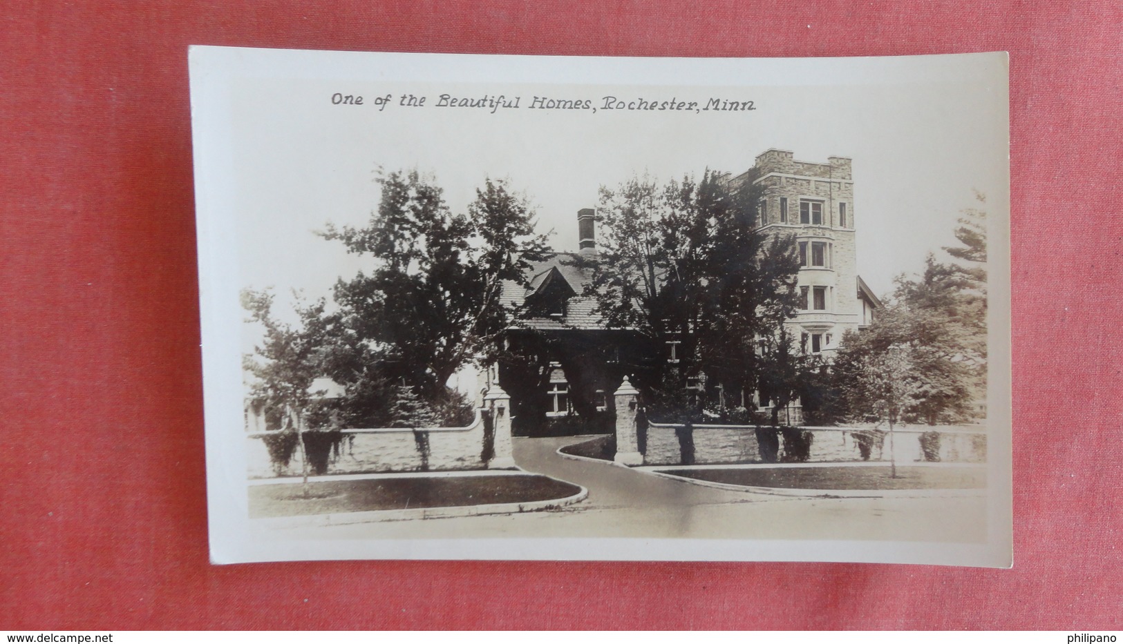 RPPC    -- Minnesota >Rochester   One Of The Beautiful Homes ---- Ref 2528 - Rochester