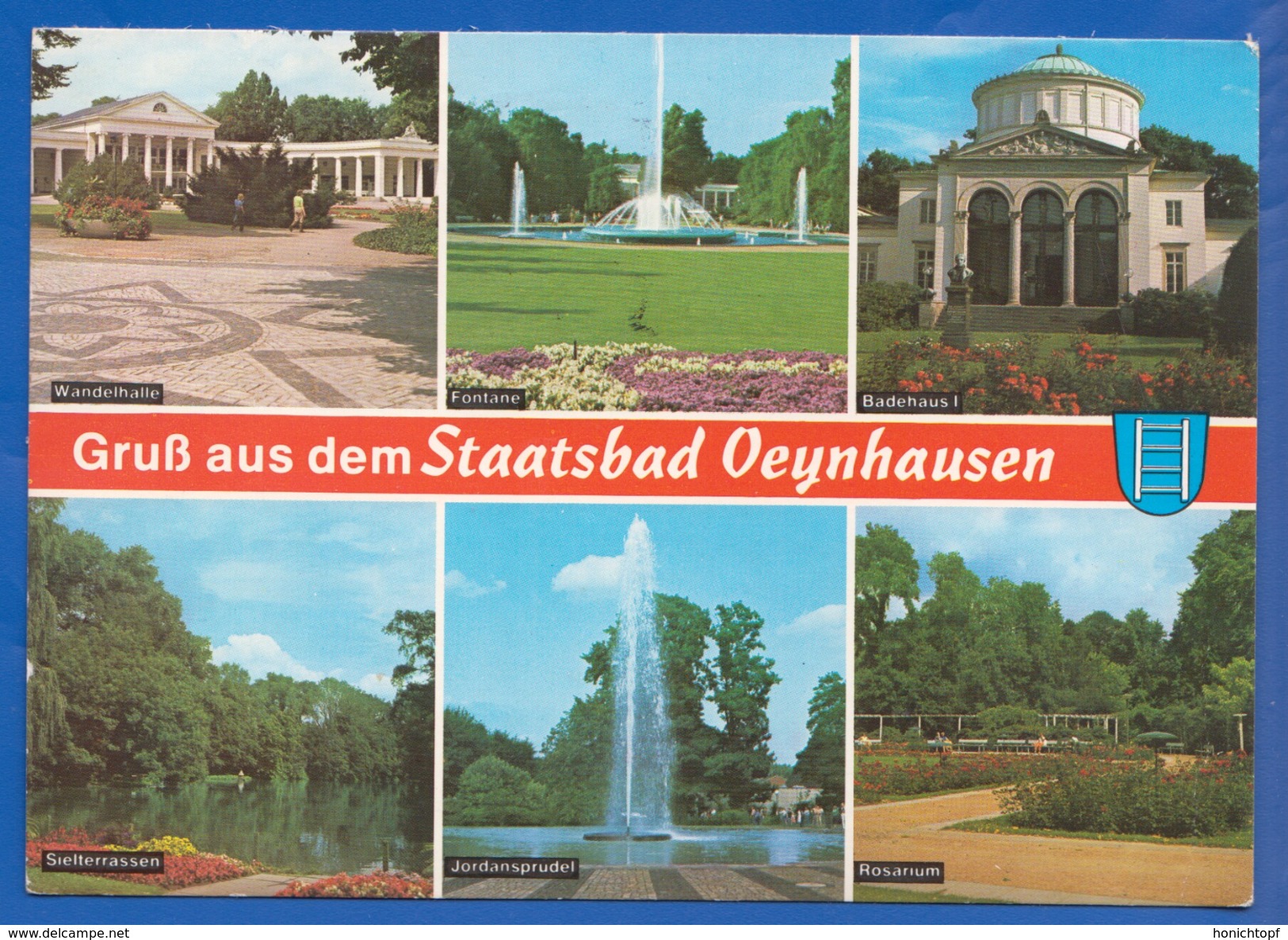 Deutschland; Bad Oeynhausen; Multibildkarte - Bad Oeynhausen