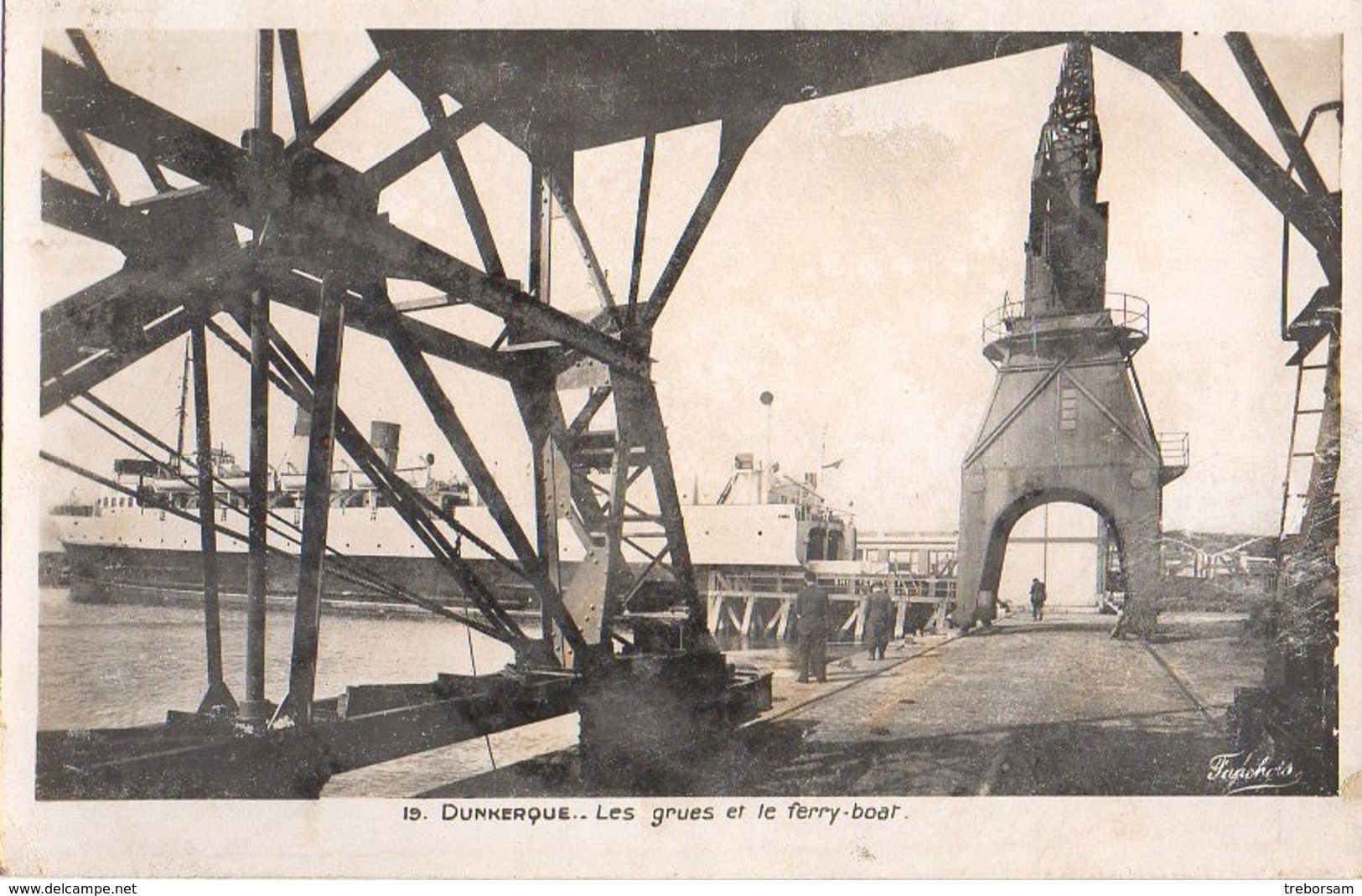 Dunkerque &ndash; Les Grues Et Le Ferry-boat - Dunkerque