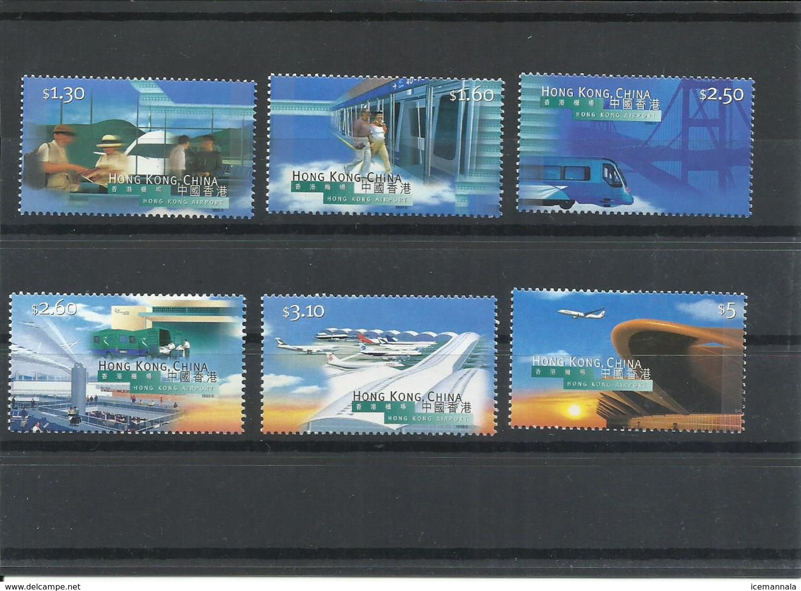 HON KONG YVERT 860/65   MNH  ** - Unused Stamps