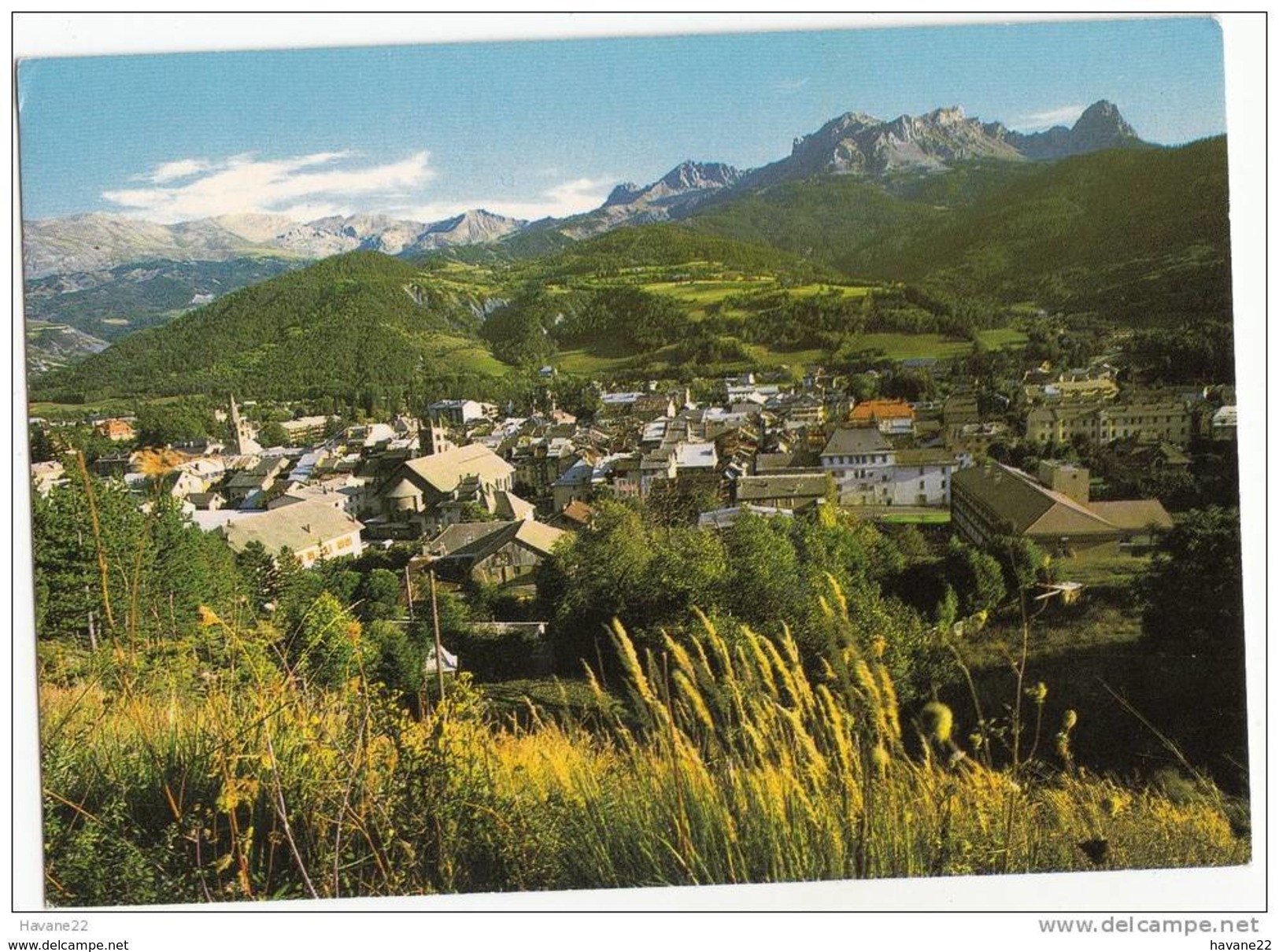 X1557 BARCELONNETTE CENTRE TOURISTIQUE DE LA VALLEE DE L'UBAYE  2 SCANS - Barcelonnette