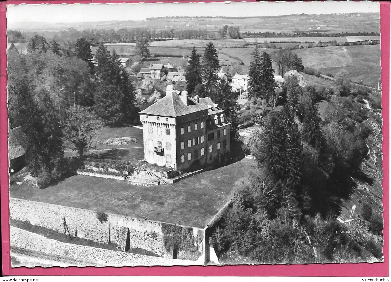 Lacapelle Viescamp Le Chateau De Bonnafos En Avion Au Dessus De.... - Sonstige & Ohne Zuordnung