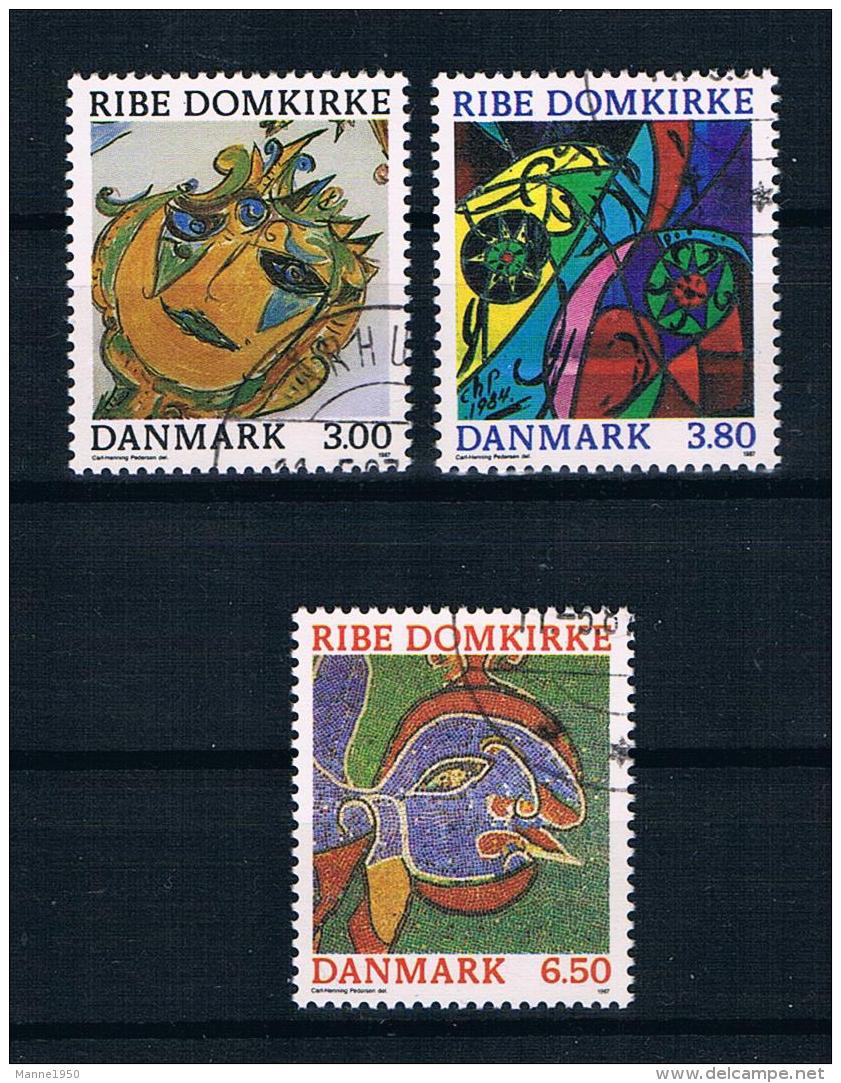 Dänemark 1987 Kunst Mi.Nr. 891/93 Kpl. Satz Gest. - Gebraucht