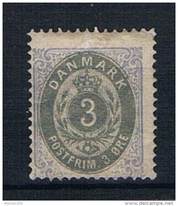 Dänemark 1871 Ziffern Mi.Nr. 17 * Ungebraucht - Neufs