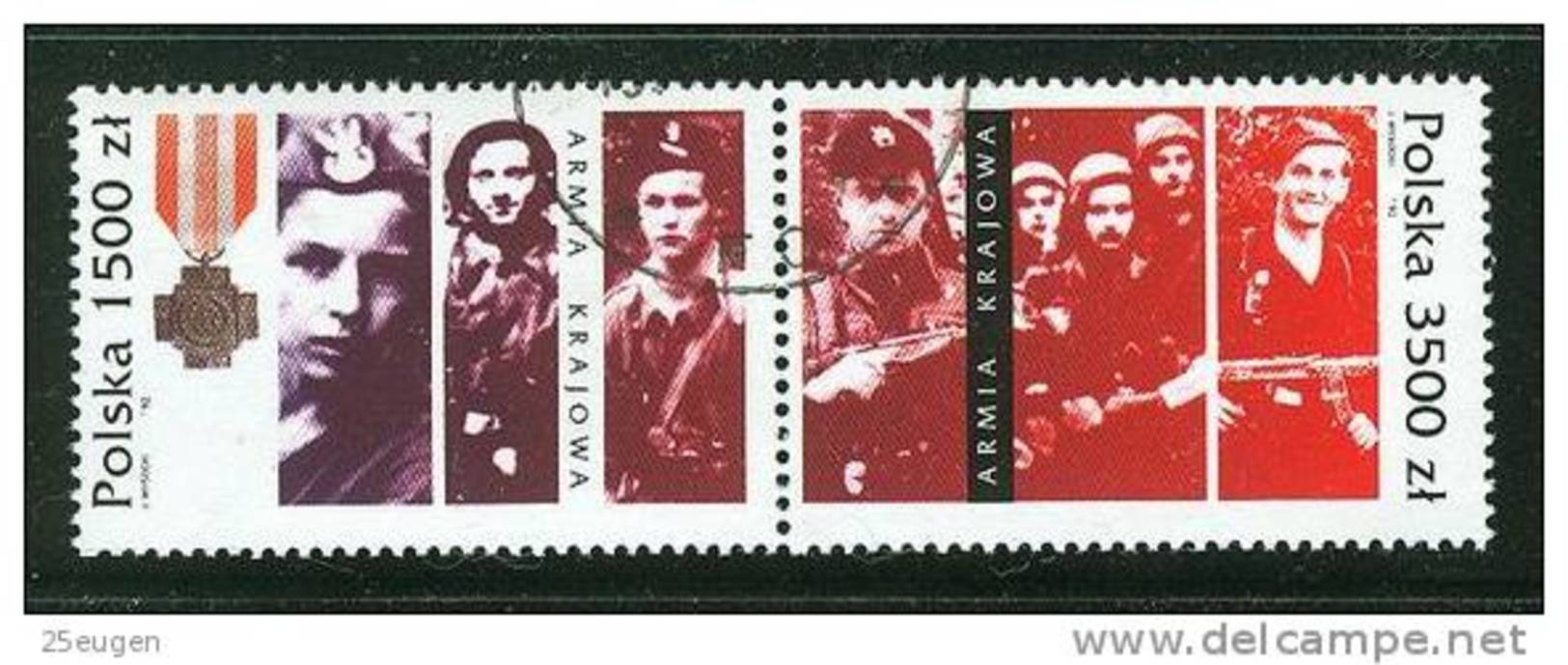 POLAND 1992 MICHEL NO: 3413-3414 USED  /zx/ - Used Stamps