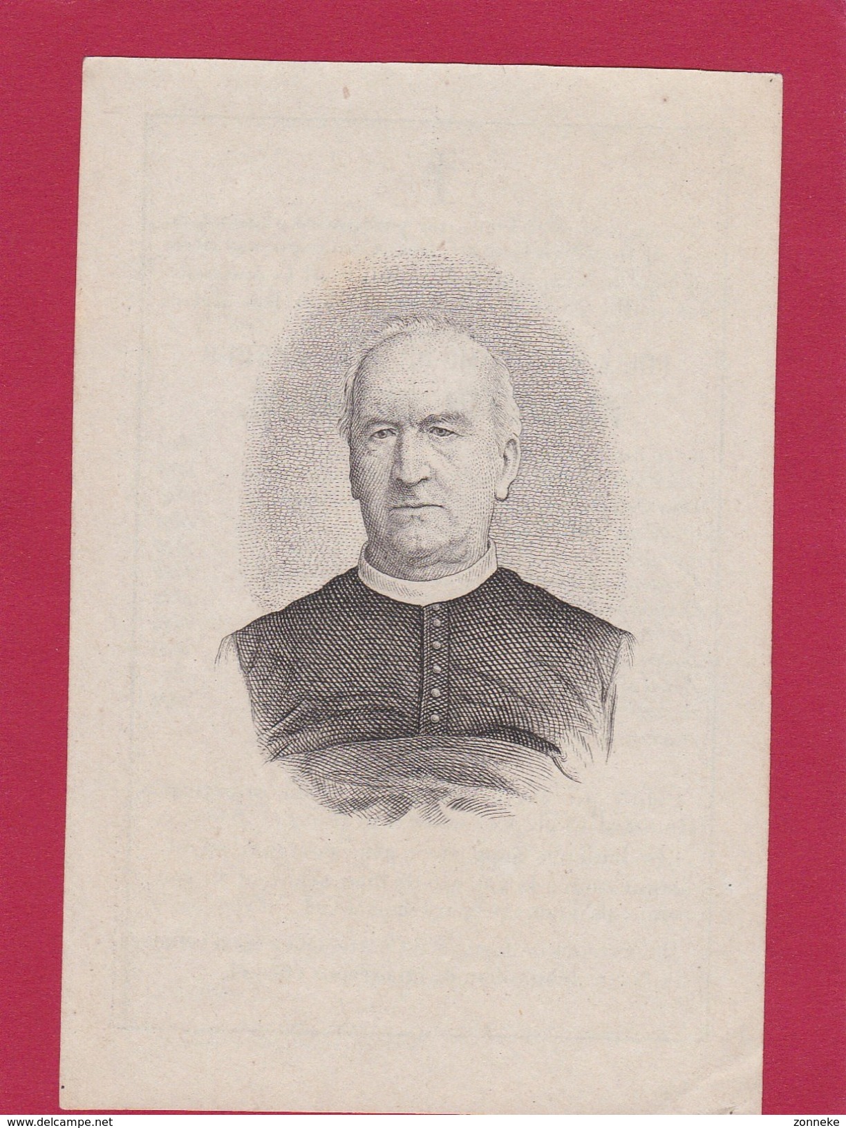 DP Priester Augustin Genneré Geboren Jauche Overl.Mechelen 1876 - Religion & Esotericism