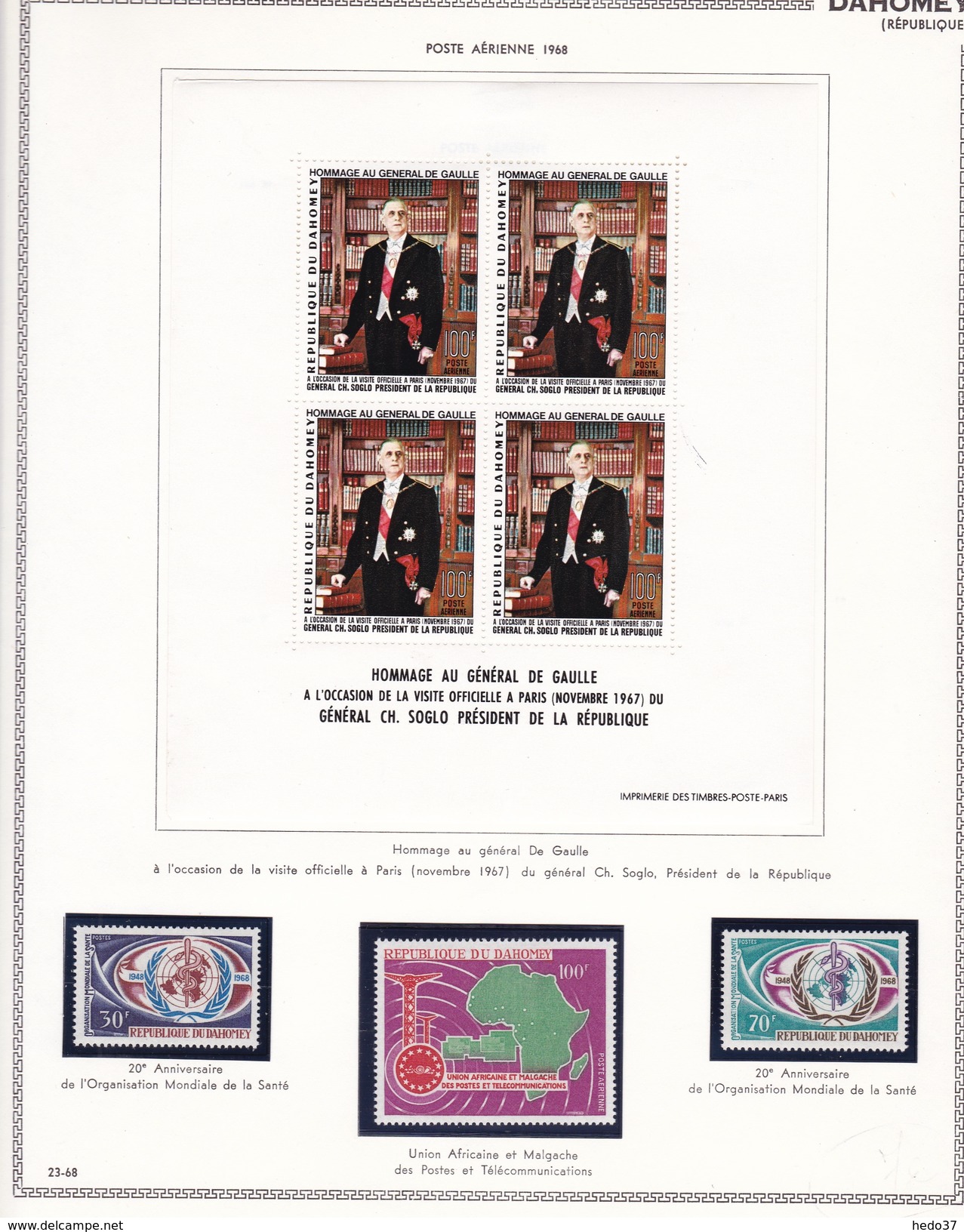 Dahomey - Collection Vendue Page Par Page - Timbres Neufs ** - BF * - TB - Africa (Other)
