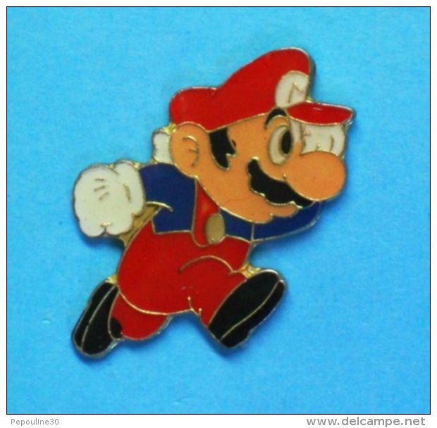 1 PIN'S  //   ** NINTENDO ** SUPER MARIO BROS ** . (&copy;1988 NINTENDO OF AMERICA INC) - Informatique