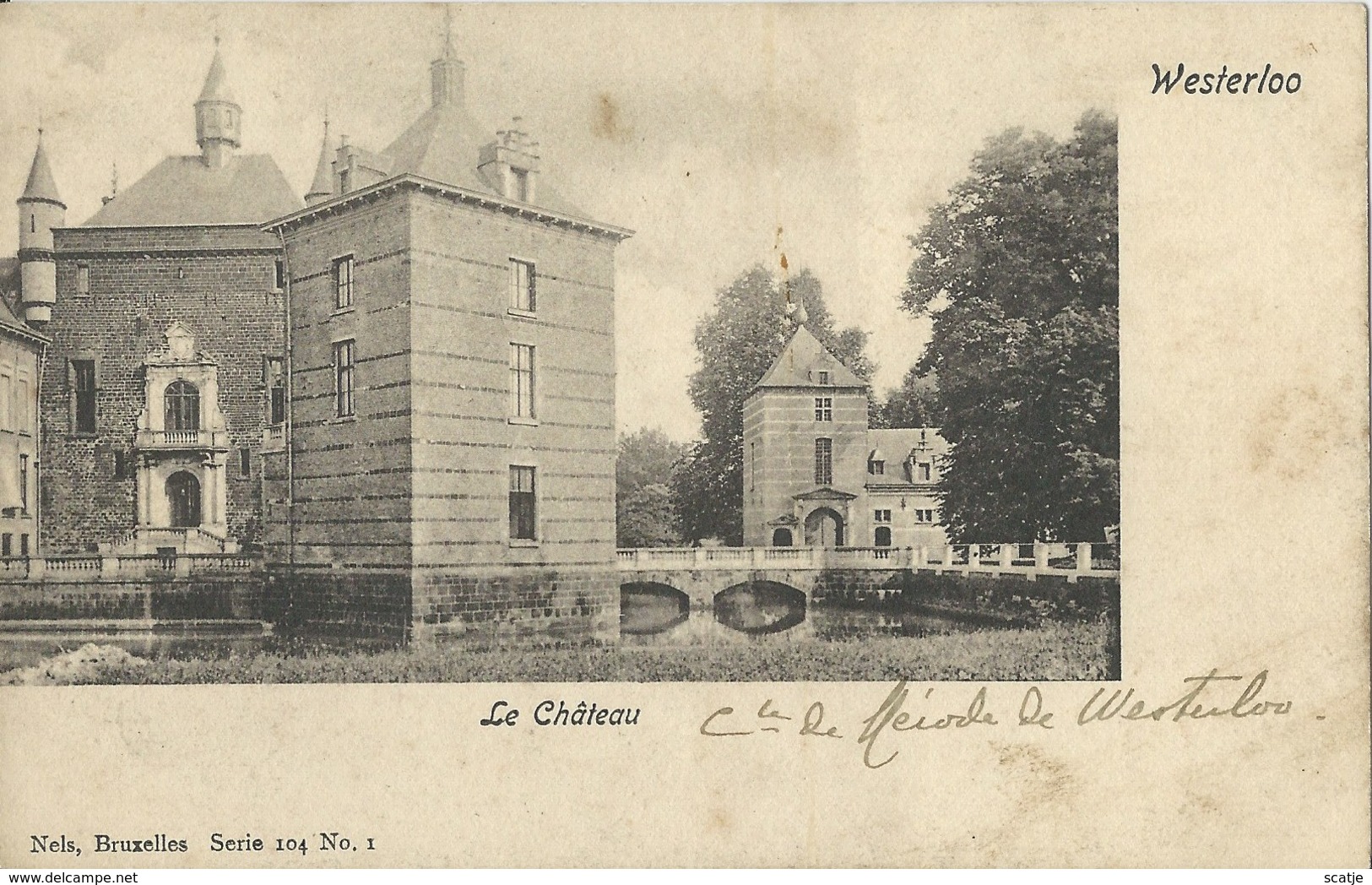 Westerloo    Le Château   1900 - Westerlo