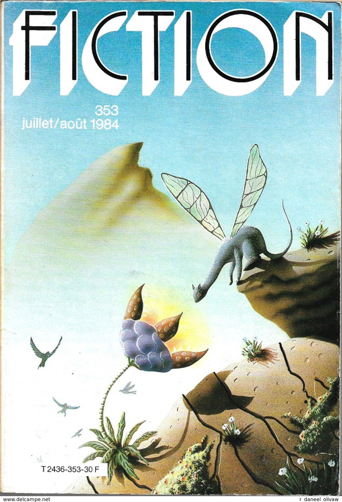 Fiction N° 353, Juillet 1984 (BE+) - Fiction