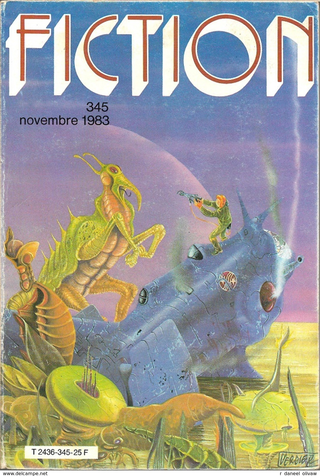 Fiction N° 345, Novembre 1983 (TBE) - Fiction