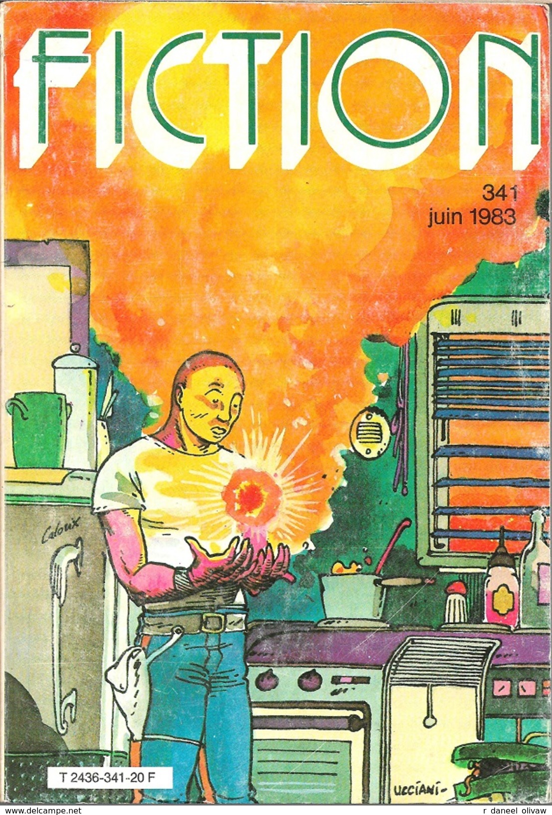 Fiction N° 341, Juin 1983 (TBE) - Fiction